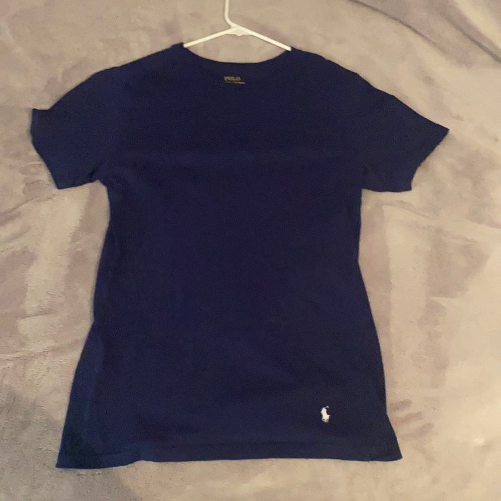 Blue polo undershirt SIZE: MEDIUM